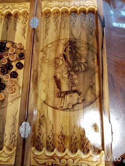 Нарды ручной работы новые