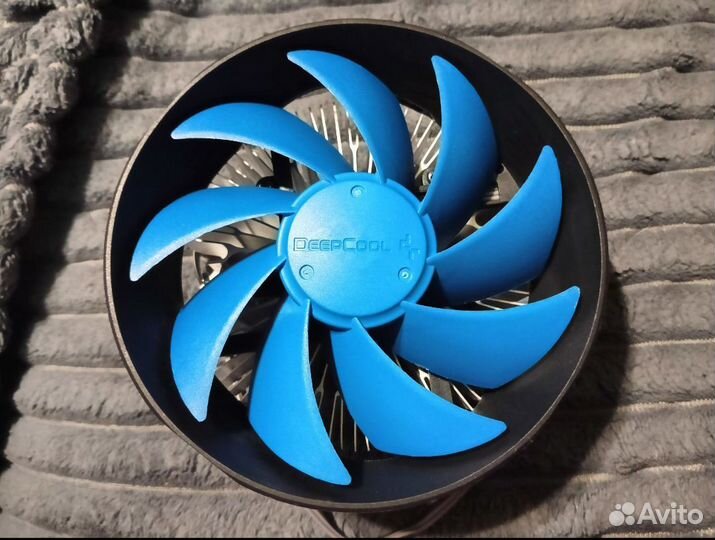 Intel core i3 10100f + куллер deep cool 95w