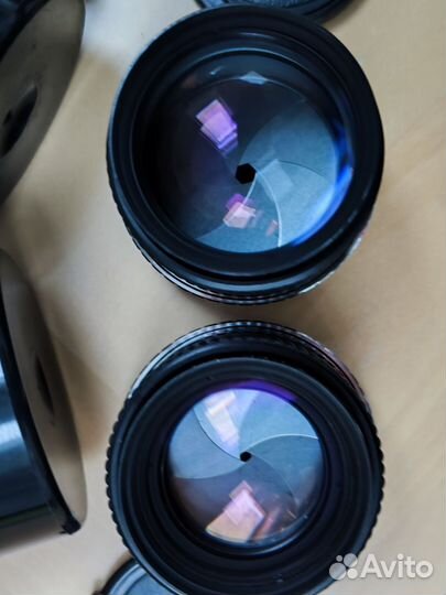 2 шт лот Pancolar 50/1.4 MC и 80/1.8 мс для EOS