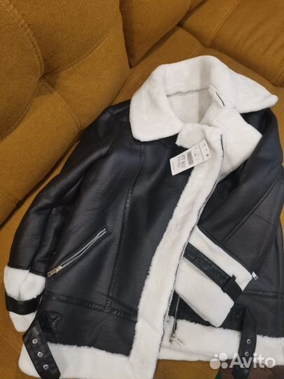 Дубленка зимняя женская новая