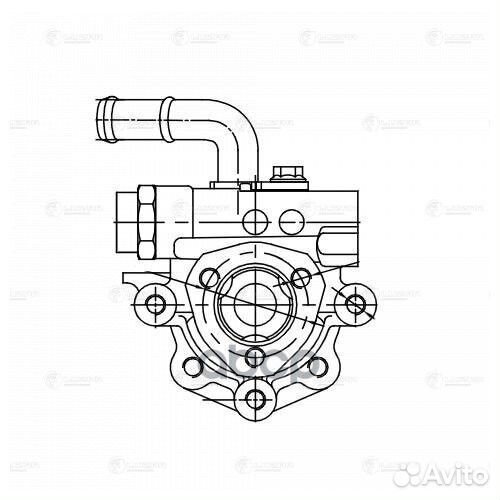 Насос гур для а/м VW Transporter (03) /Caravell