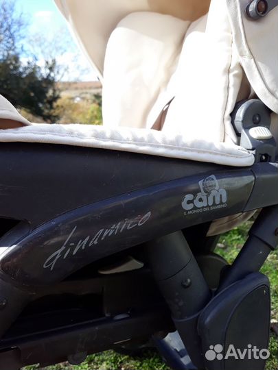 Коляска 3 в 1 cam dinamico + горка