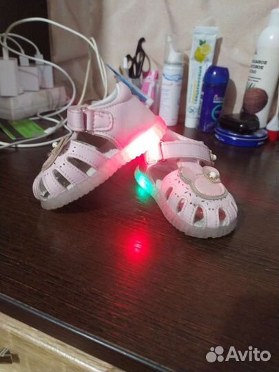 Сандали для девочки 19 размер