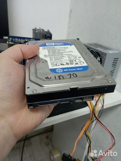 Жёсткий диск 500 гб с Windows 10