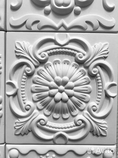 Гипсовые изразцы. гипсовая лепнина Аврора