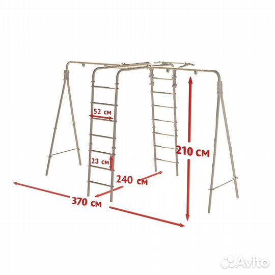 Детский уличный комплекс на дачу