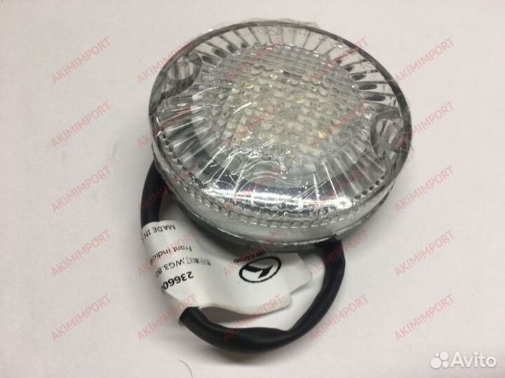 Габарит кузова передний верхний белый LED D80