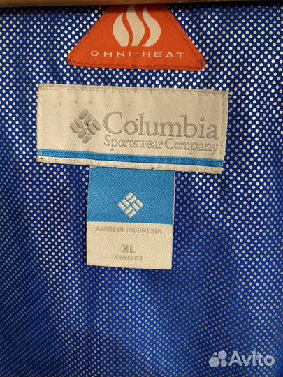Пуховик columbia р.XL