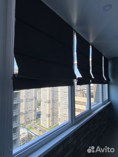 Кассетные рулонные шторы, жалюзи