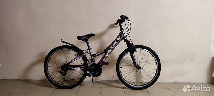 Велосипед подростковый алюминиевый 24 stels