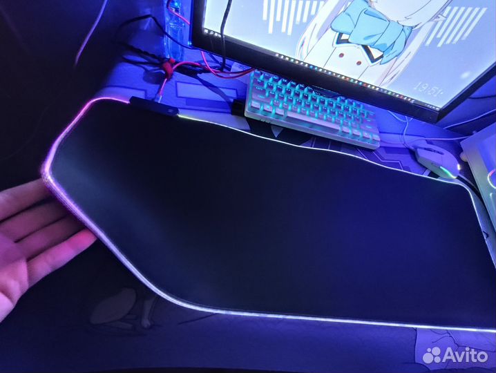 Коврик для мыши, ультра гладкий.80*30