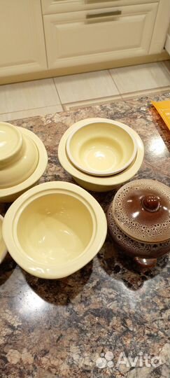 Горшочки глиняные для запекания