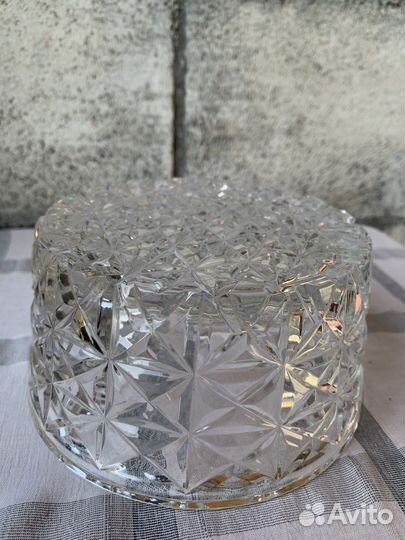 Хрустальный салатник (СССР)