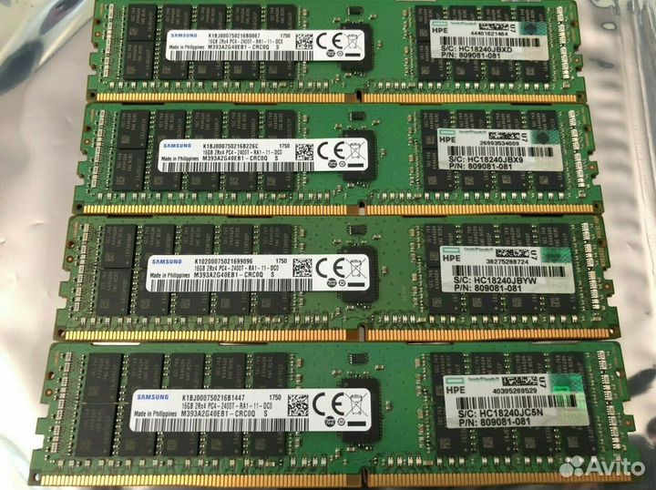 Серверная Разной Много DDR4 2666 2400 2133 Ecc Reg