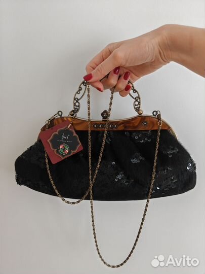 Клатч женский вечерний с пайетками