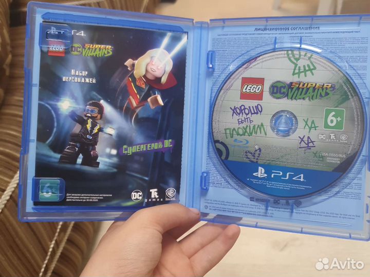 Игра ps4 DC super villains