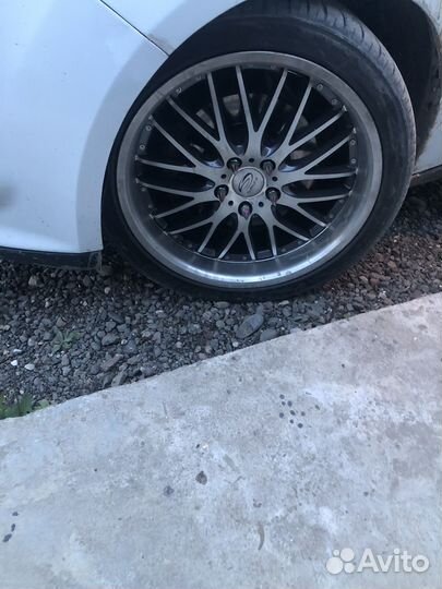 Литые диски r18 5x114 3 с резиной бу