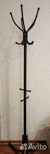 Вешалка для одежды напольная металлическая