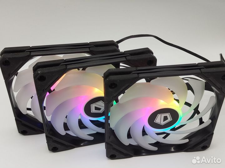 Тонкие ID-Cooling NO-12015-XT-aRGB 120x120x15мм