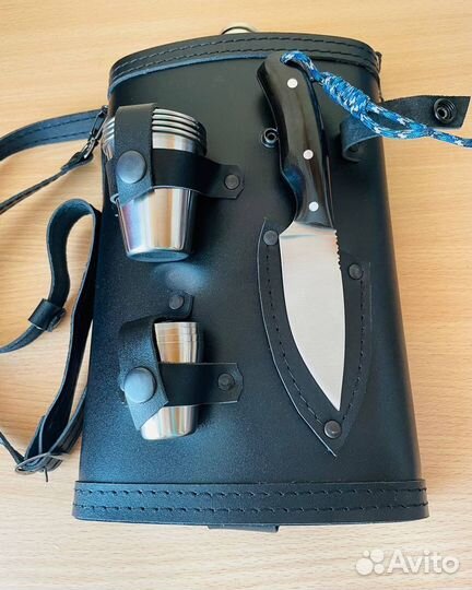 Походный набор фляжка