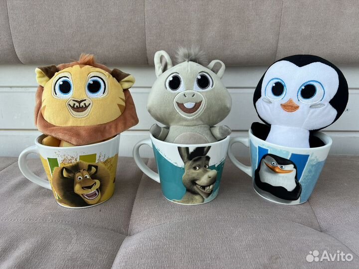 Игрушки в кружке из магнита