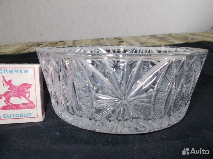 Хрустальная ваза СССР