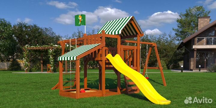 Игровой комплекс на дачу