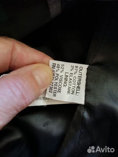 Пиджак мужской zara 52