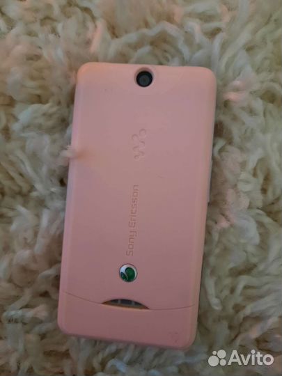 Телефон Sony Ericsson W205 раскладушка розовый