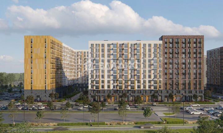 2-к. квартира, 40,5 м², 6/12 эт.