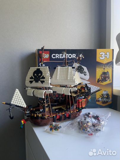 Lego creator 3 в 1 корабль