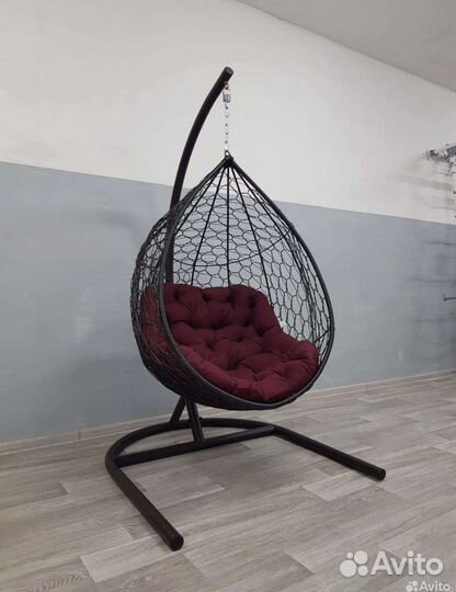 Подвесное кресло кокон капля