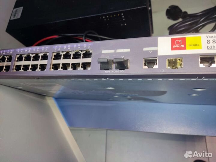 Сетевой коммутатор + блок бесперебойного питания