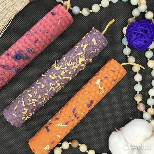 Свечи из натурального воска