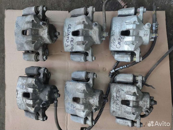 Суппорт тормоза передний Kia Cerato 3 YD 2012-20