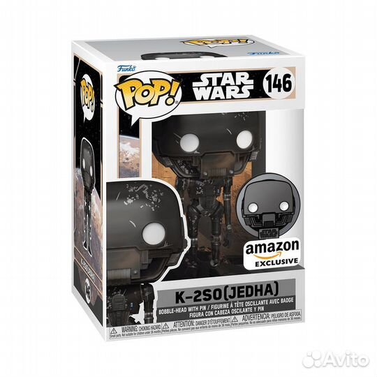 Funko Pop Star Wars K-2SO w/pin #146