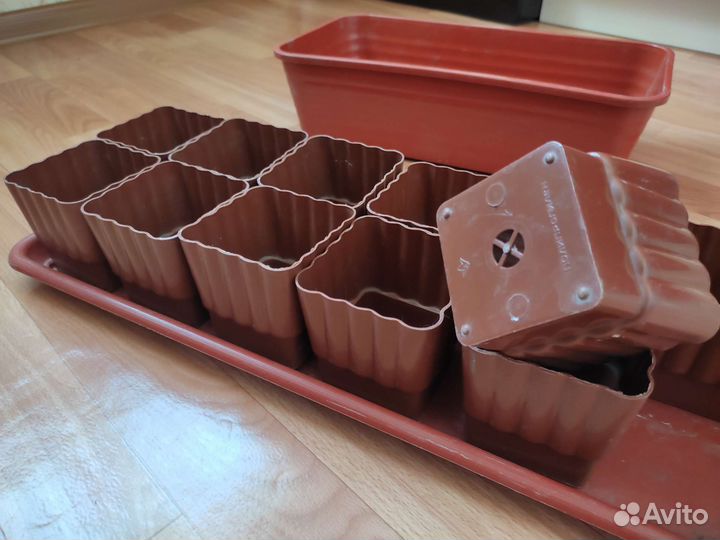 Горшки под рассаду