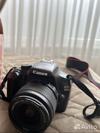 Зеркальный фотоаппарат canon eos 1100d