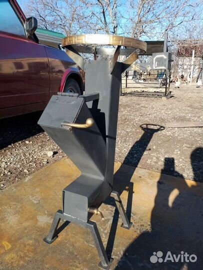 Походная печь ракета