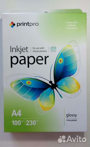 Фотобумага a4 глянцевая плотность 230 g/м2