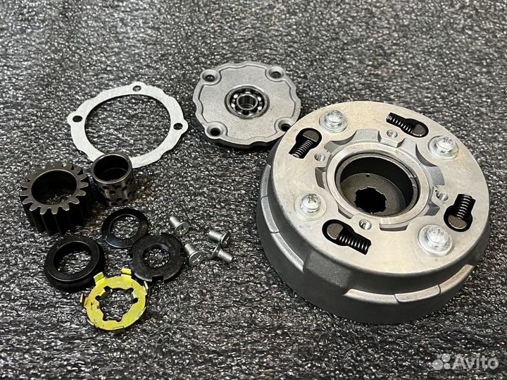 Сцепление полуавтомат, автомат всборе Питбайк