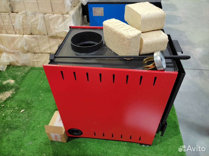 Котел твердотопливный на 70-100 м² стэн мини