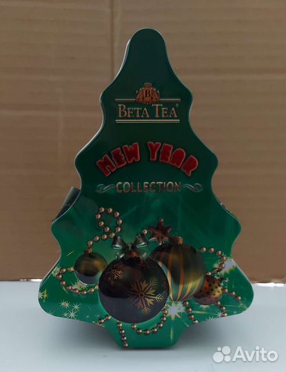 Жестяные коробки из под чая