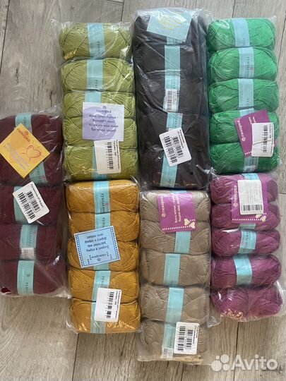 Пряжа пехорка рукодельная, акрил 100%