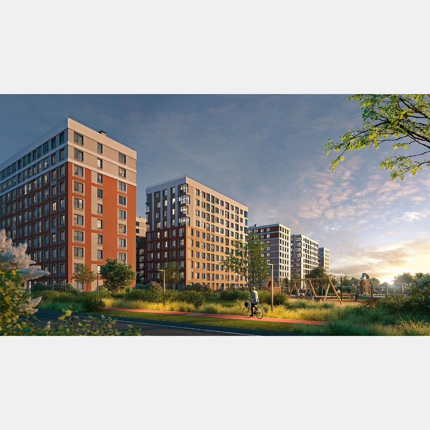 2-к. квартира, 60,1 м², 5/10 эт.