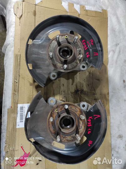 Ступица кулак поворотный Chevrolet Cruze J300
