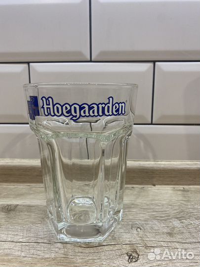 Фирменный бокал / Hoegaarden / для пива
