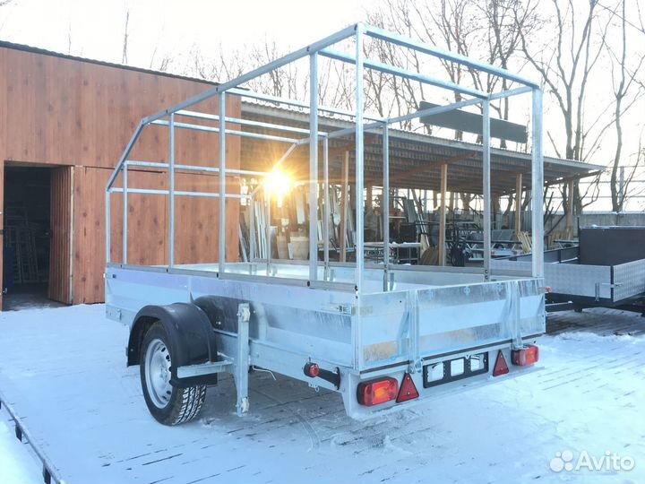 Танко Прицеп-платформа-складной 3.2 м (Борта и Тен