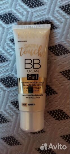 Тональный крем eveline 8в1 satin touch BB cream