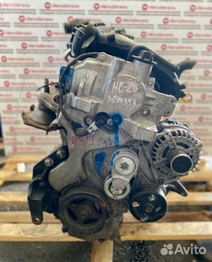 Двигатель контрактный MR20DE Nissan 2.0